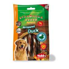 Dog Snack Barbecue Wrapped Duck